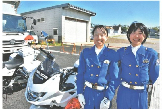 かつての選手白バイで先導